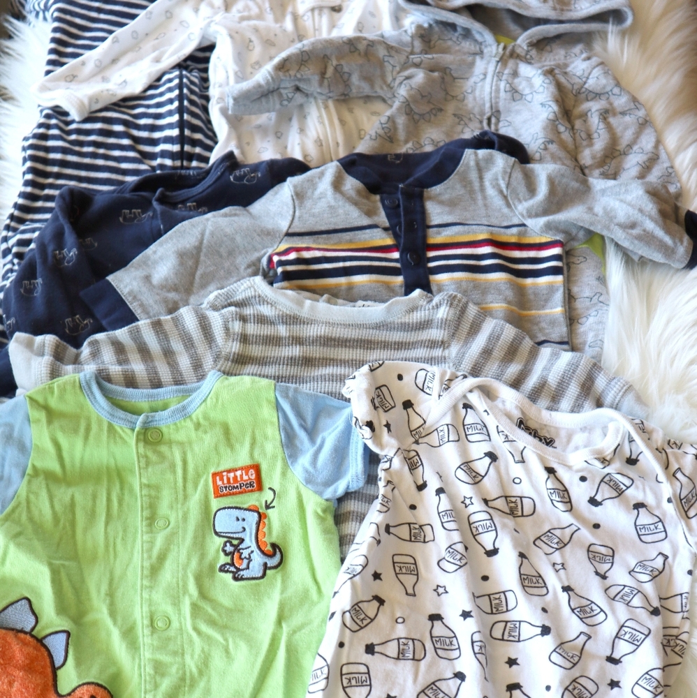 Baby boy 0-3 Month 8 piece Bundle